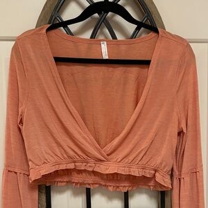 FP Movement Crop Tee Bell Sleeve